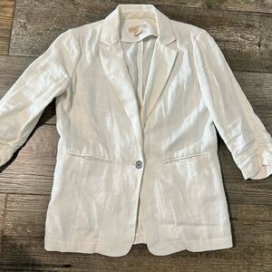 Michael Kors Cream Blazer